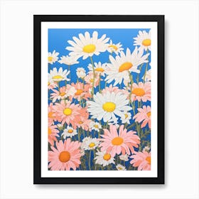 And, The Daisies Danced That Day Art Print