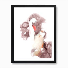 Swan Art Print