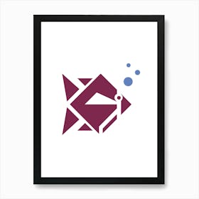 Elegant Fish: A Symbol of Flow and Grace Poster