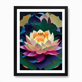 Sacred Lotus Fauvism Matisse 2 Art Print