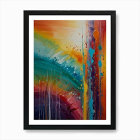 Abstract Painting 115 Art Print