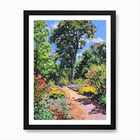 Richmond Park London Parks Garden 3 Painting Art Print