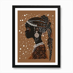 African Girl 5 Art Print