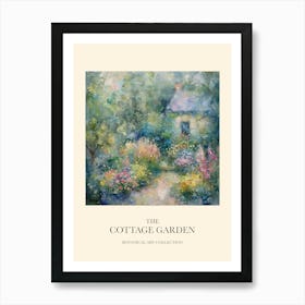 Nature Cottage Garden Poster 5 Art Print