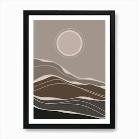 Abstract Landscape 2 Art Print