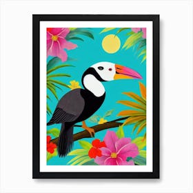 Goose Tropical bird Art Print