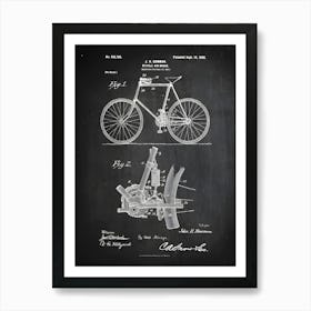 Bicycle Air Brake Patent Print Bicycle Patent Bicycle Art Bicycle Wall Art Bicycle Decor Bicycle Poster Bicycle Print Sb7961 Art Print