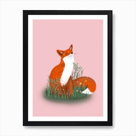 Foxy  Art Print