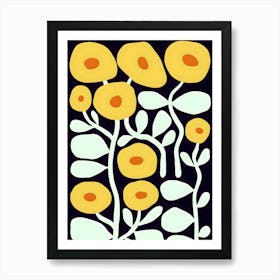 Henri Matisse Yellow Flowers Art Print