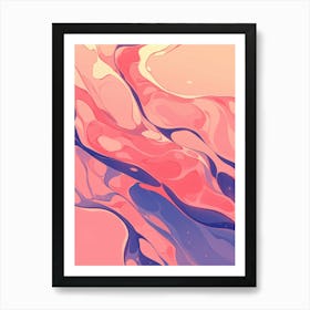 Abstract Background 44 Art Print