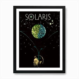 Solaris, Scifi Movie Poster Art Print
