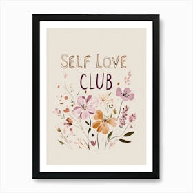 Self Love Club Art Print