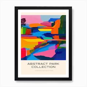 Abstract Park Collection Poster Cheonggyecheon Park Seoul 1 Art Print