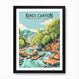 Kings Canyon National Park 1 Art Print