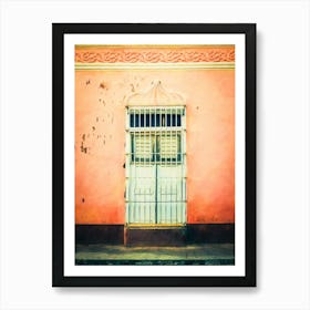 Iron Shuttered Window Cuba Art Print