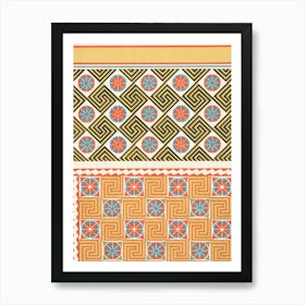 Greek Motifs Art Print