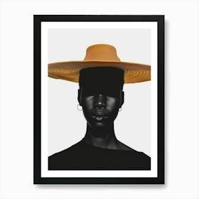 Portrait Of African Woman 45 Art Print