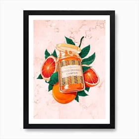 Blood Orange Campari Jam Art Print