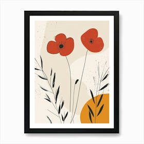 Poppies 79 Art Print