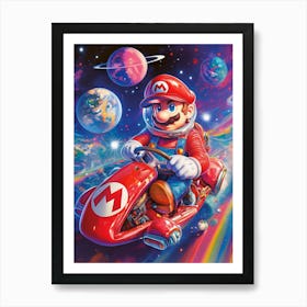 Mario Kart 2 Art Print