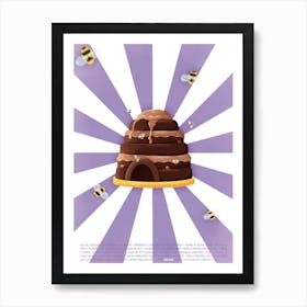 Beehive Cake Poster