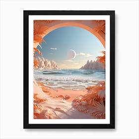 3d Landscape Art Print