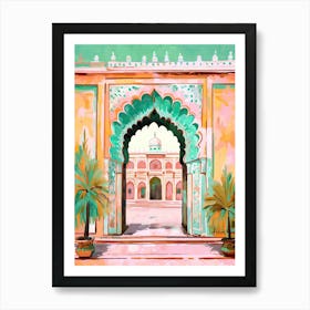 Patrika Gate India Travel Housewarming Painting Art Print