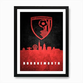 Afc Bournemouth 3 Art Print