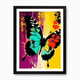 Butterfly Love Art Print