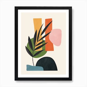 Abstract Minimal Shapes 55 Art Print