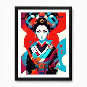 Geisha 93 Art Print