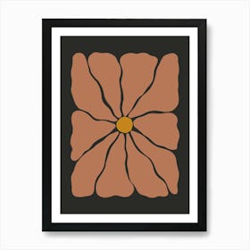 Autumn Flower 01 - Caramel Apple Art Print
