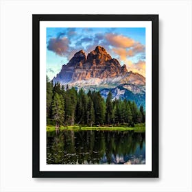Dolomite Mountains 2 Art Print