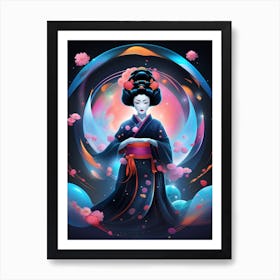 Geisha 62 Art Print