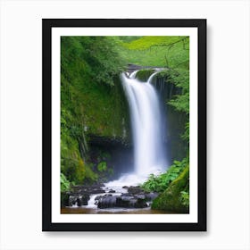 Torc Waterfall, Ireland Realistic Photograph (2) Art Print