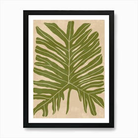 Palm Leaf 5 Art Print