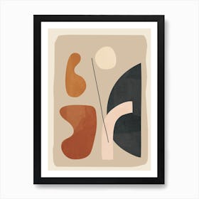 Shape Curve 8 Art Print