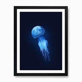 Jelly Moon Art Print