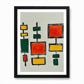 Abstract Painting 3 Art Print