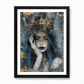 'The Queen' Art Print