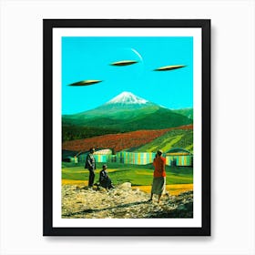Alien Invasion Art Print