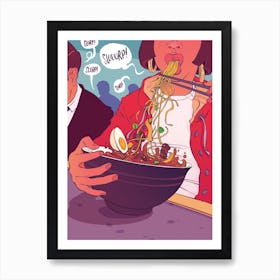 Ramen Shop Art Print