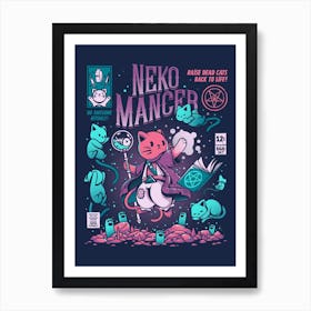 Nekomancer Art Print