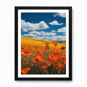 Field Of Poppies 2 Art Print