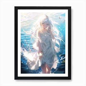 Oceanic Paramour Art Print