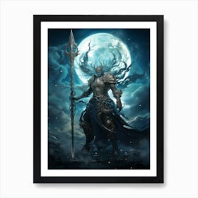 Dark Elf 1 Art Print