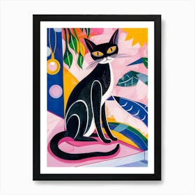 Black Cat 37 Art Print