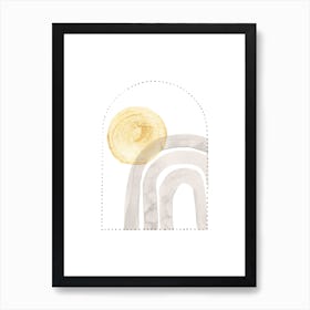 Arch-Sunrise 17 Art Print