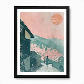 Gero Japan 4 Retro Illustration Art Print