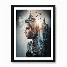 Cityscape 1 Art Print